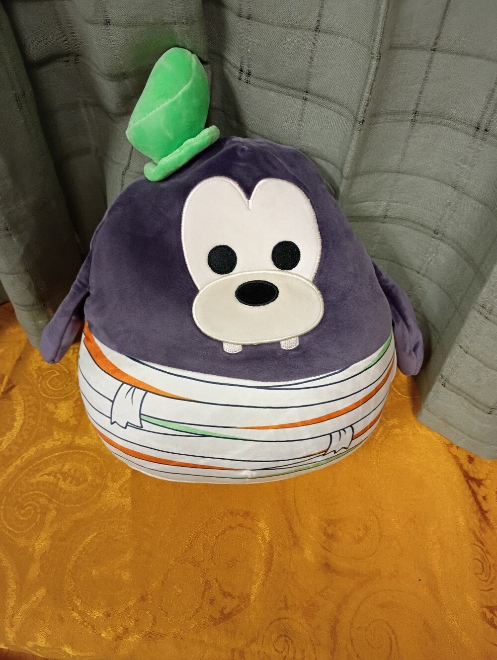 NWT Original Squishmallows Disney Mummy Goofy Plush Character Size 12"